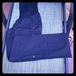 Maternity black versatile casual pant